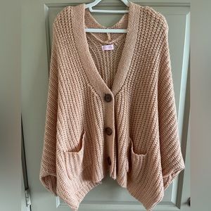 Pink Lily Knit Cardigan